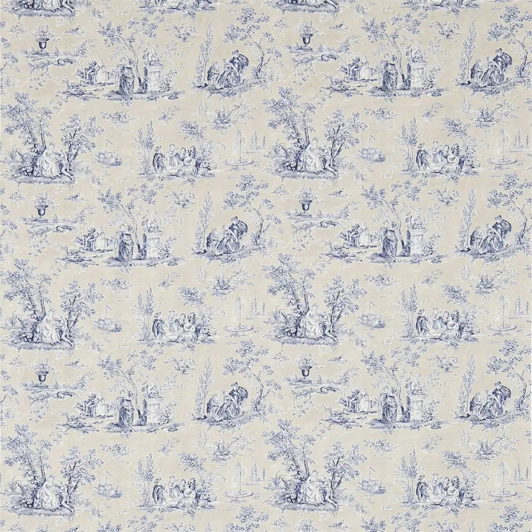 Sanderson Josette Indigo/Taupe