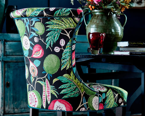 Sanderson Jackfruit Indigo/Rambutan