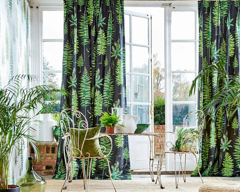 Sanderson Fernery Botanical Green