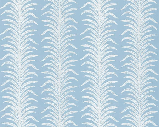 Sanderson Tree Fern Weave Crusoe Blue