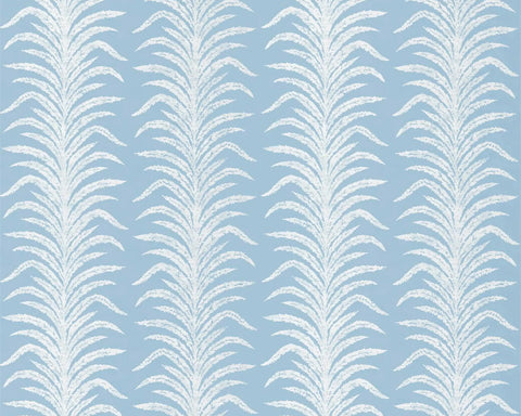 Sanderson Tree Fern Weave Crusoe Blue