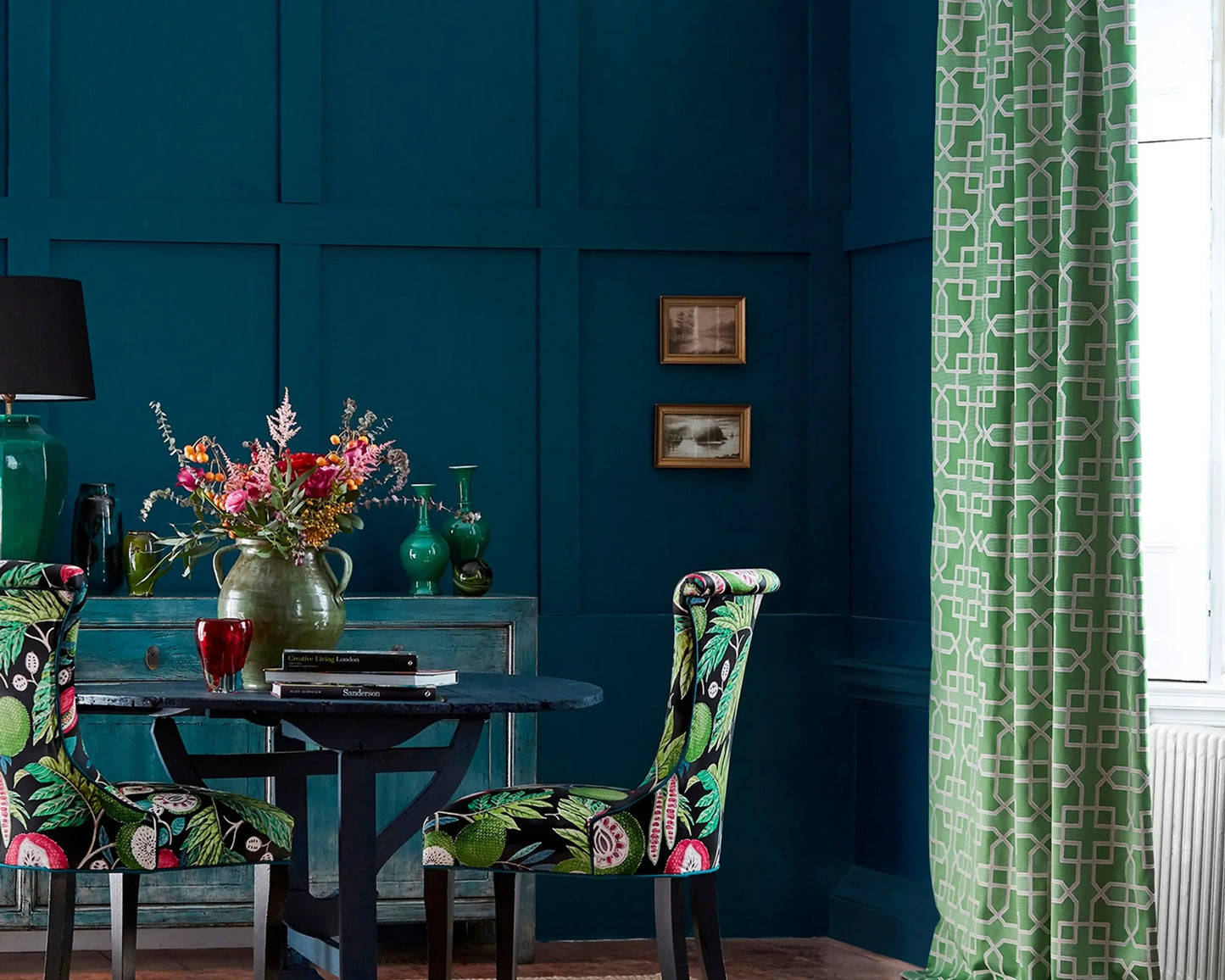 Sanderson Hampton Weave Indigo