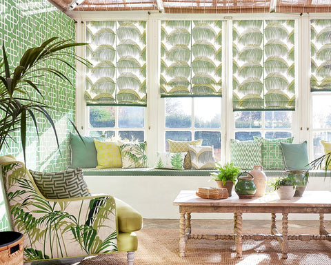 Sanderson Manila Embroidery Indigo