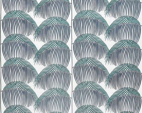 Sanderson Manila Embroidery Indigo