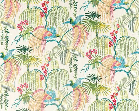Sanderson Rain Forest Embroidery Tropical