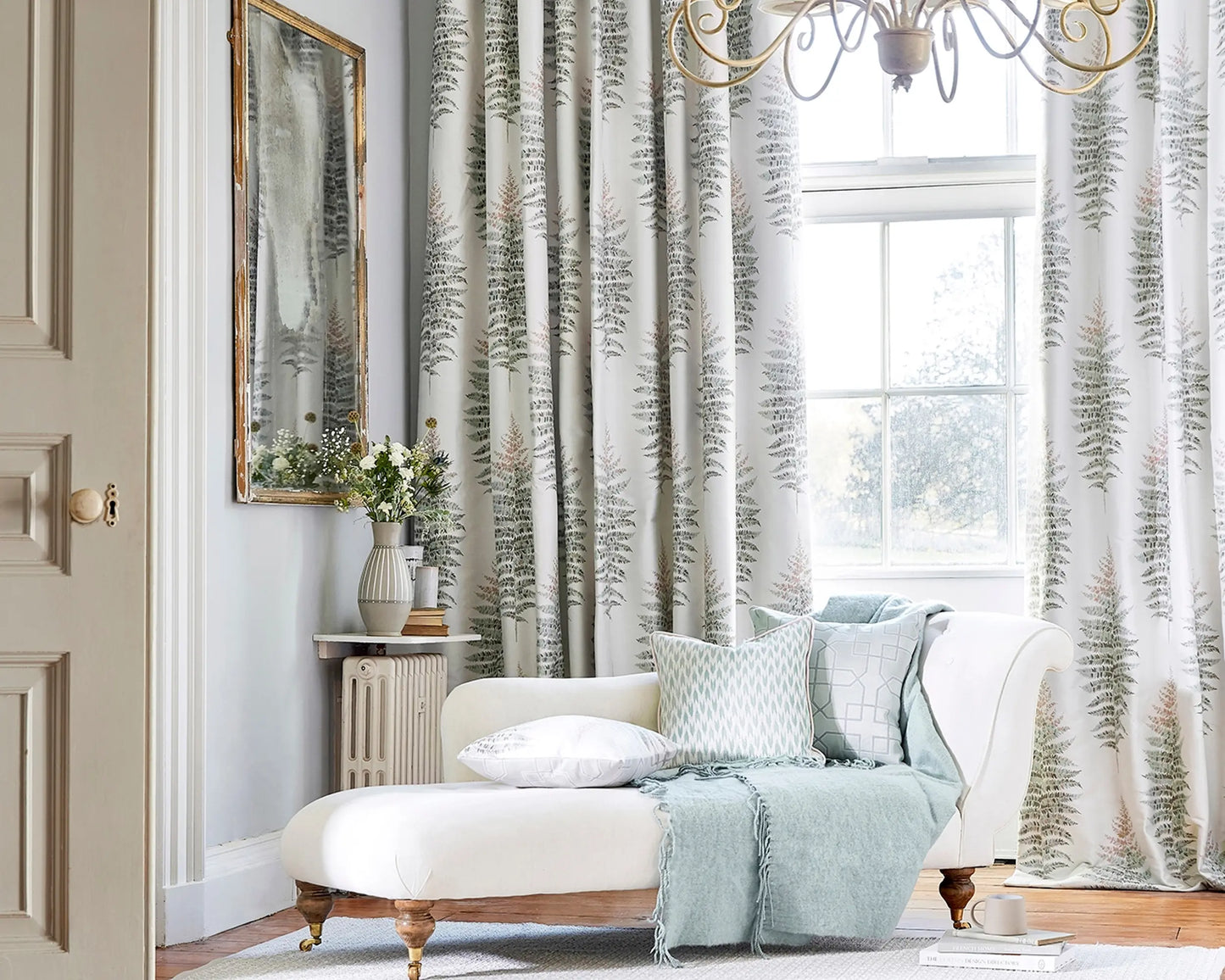 Sanderson Fernery Weave Botanical Green