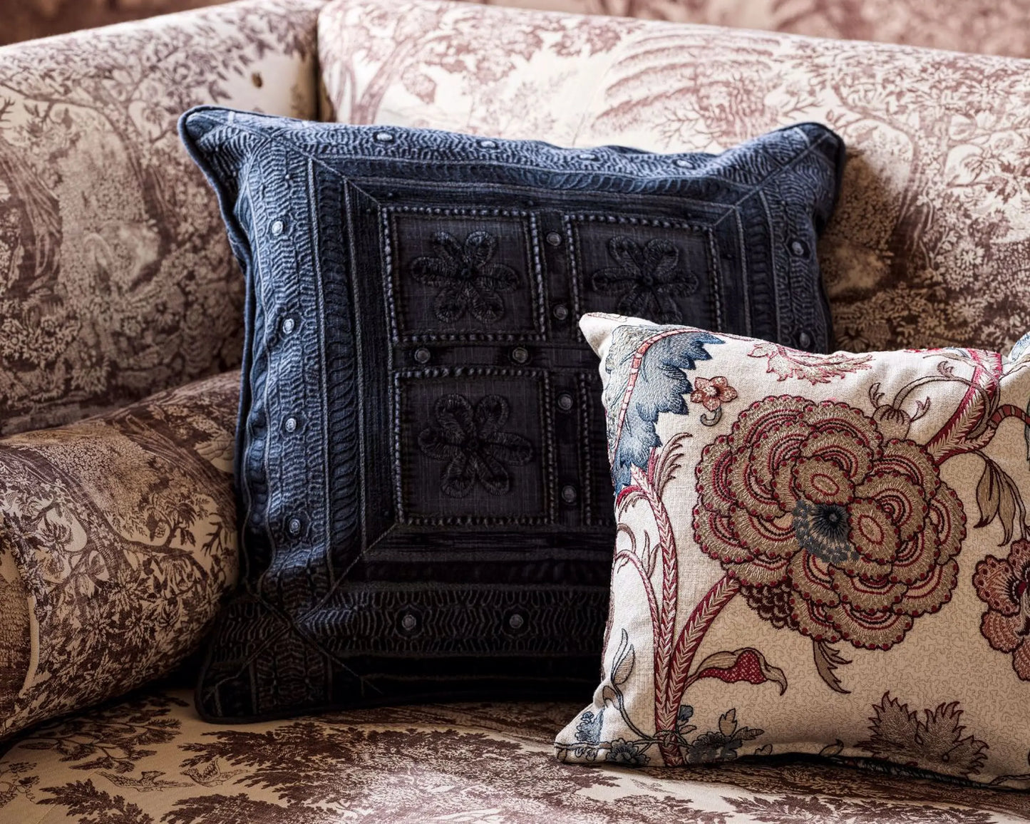 Sanderson Highgrove Toile Oak
