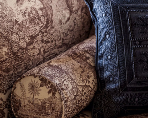 Sanderson Highgrove Toile Oak