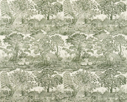 Sanderson Highgrove Toile Yew Green