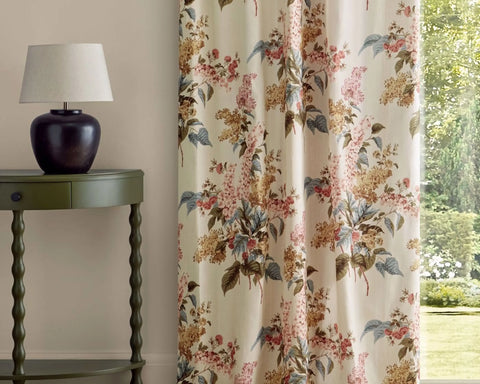 Sanderson Delphinium & Lilac Madder Rose/Sepia