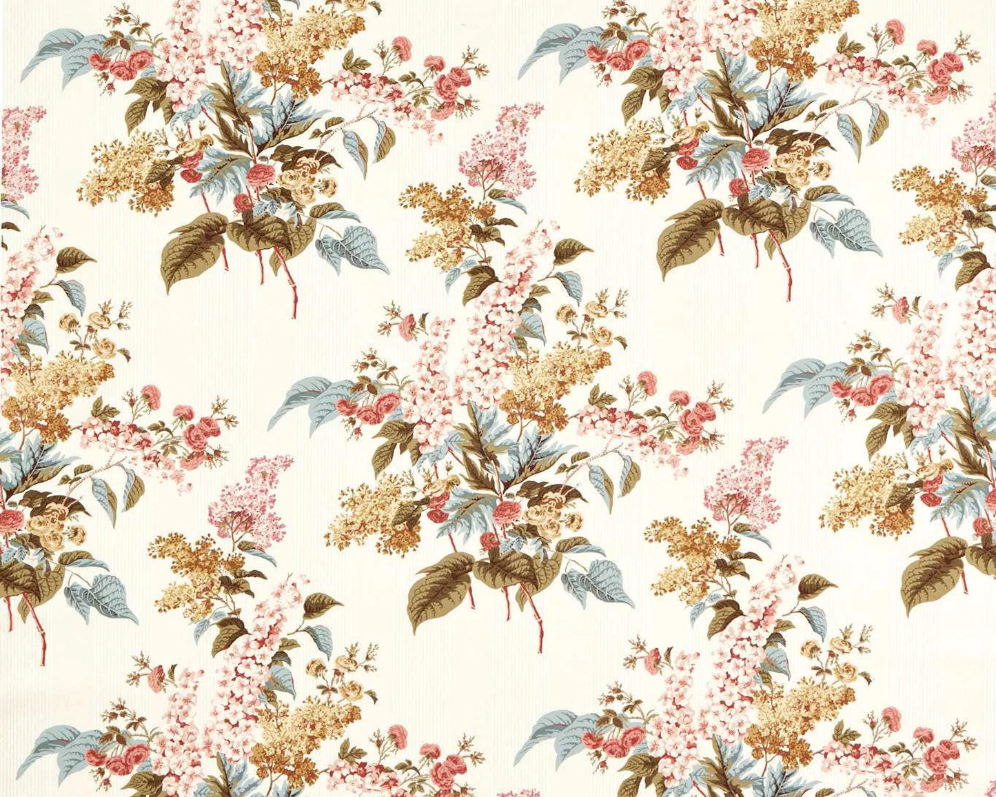 Sanderson Delphinium & Lilac Madder Rose/Sepia