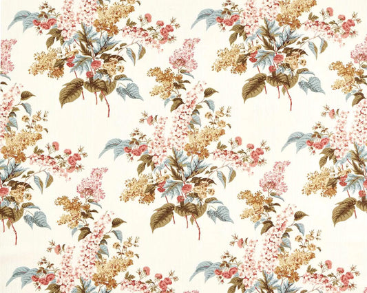 Sanderson Delphinium & Lilac Madder Rose/Sepia