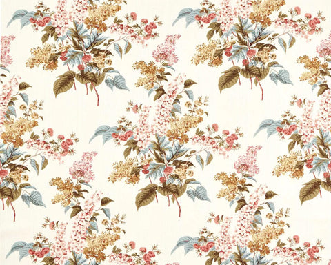 Sanderson Delphinium & Lilac Madder Rose/Sepia