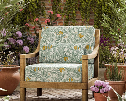 Sanderson Ancient Apple Orchard Indoor Outdoor Golden Knot & Sage