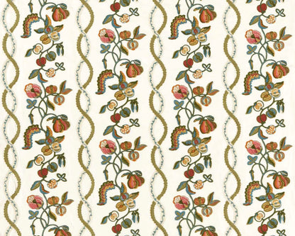 Sanderson Kitchen Garden Embroidery English Quince