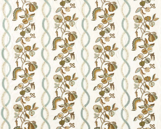 Sanderson Kitchen Garden Embroidery Gloucestershire Pear