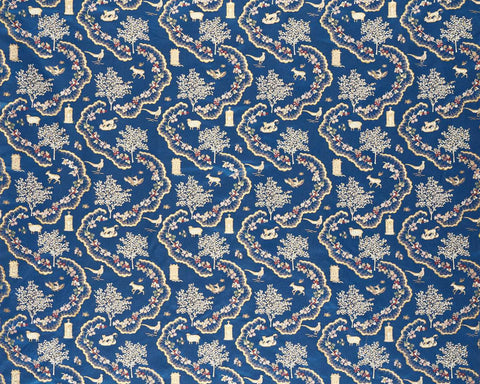 Sanderson Wildflower Meadow Brocade Sapphire