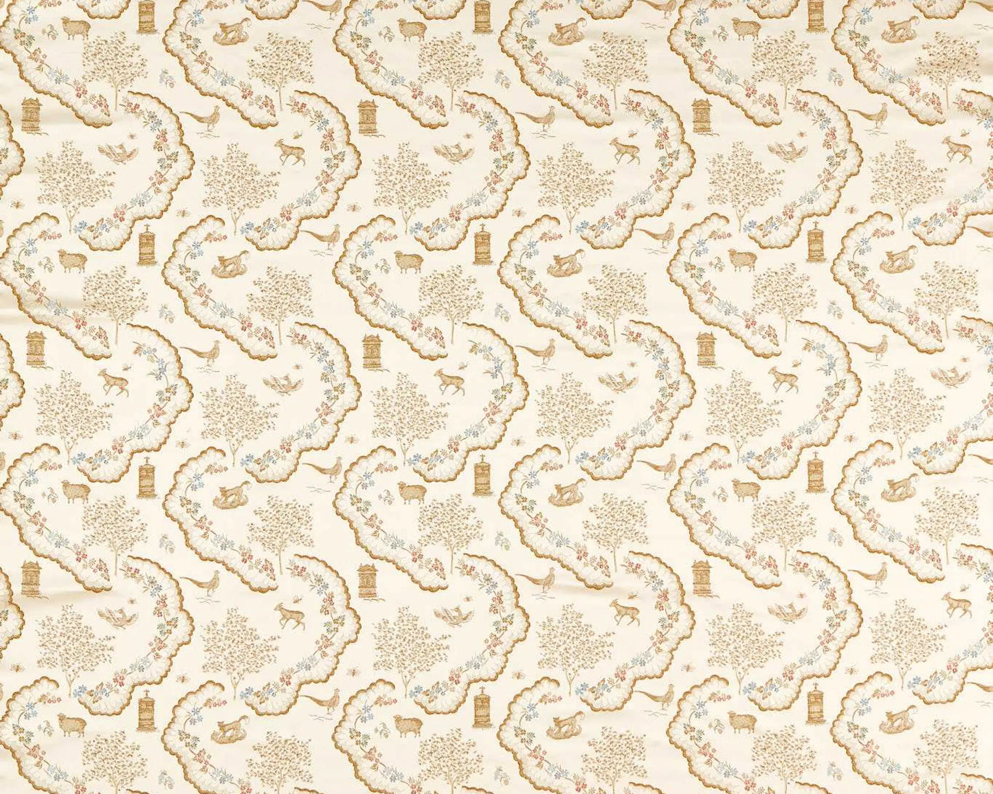 Sanderson Wildflower Meadow Brocade Pearl