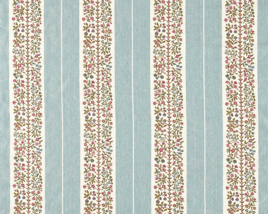 Sanderson Pergola Embroidery Mineral Blue