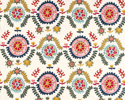 Sanderson Annabel`s Suzani Embroidery Sapphire/Ruby