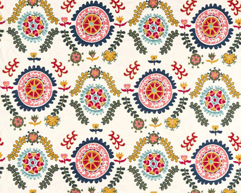 Sanderson Annabel`s Suzani Embroidery Sapphire/Ruby