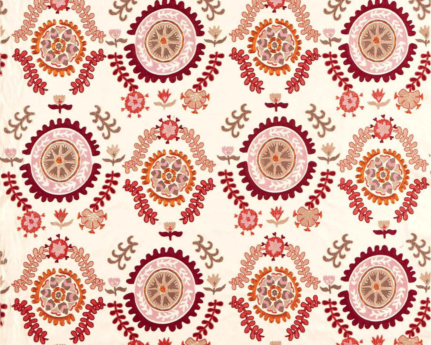 Sanderson Annabel`s Suzani Embroidery Mulberry