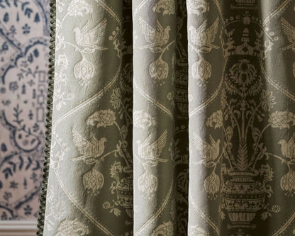 Sanderson Highgrove Damask Gritstone