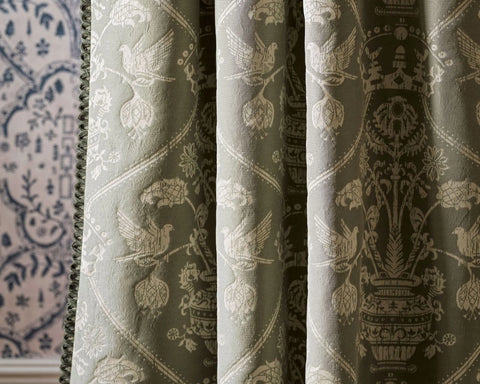 Sanderson Highgrove Damask Gritstone