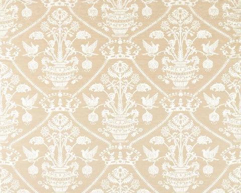 Sanderson Highgrove Damask Gritstone
