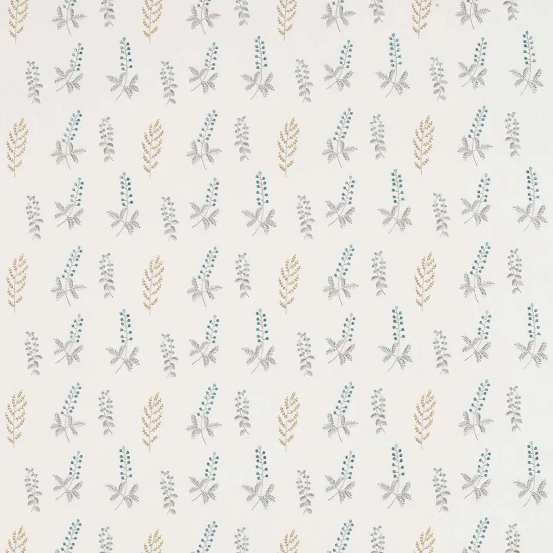 Sanderson Bilberry Dijon/Teal