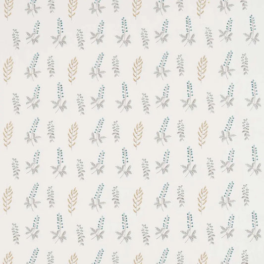 Sanderson Bilberry Dijon/Teal