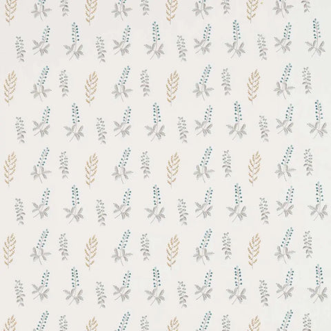 Sanderson Bilberry Dijon/Teal