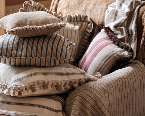 Sanderson Amberley Stripe Golden Knot