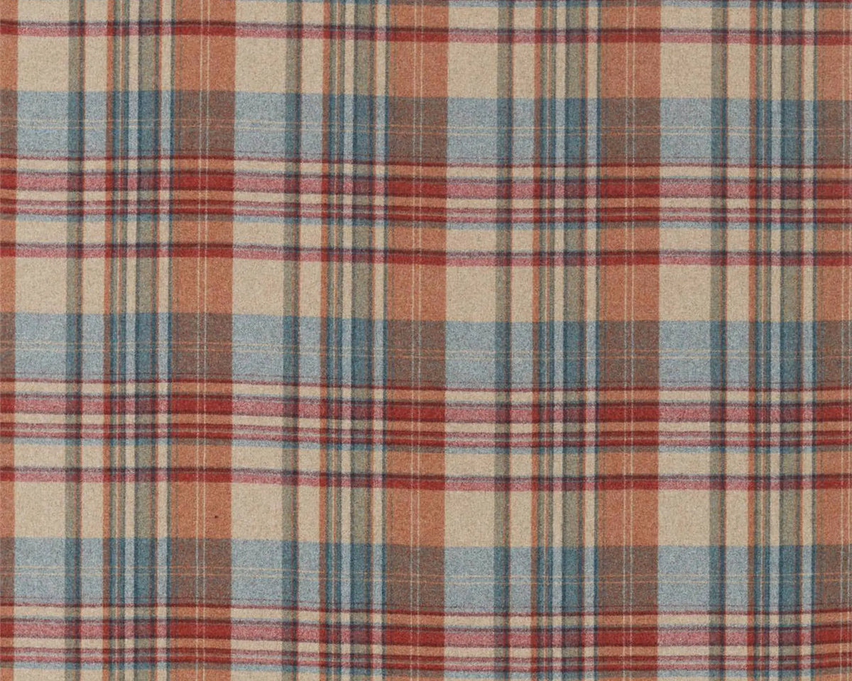 Sanderson Bryndle Check Russet/Amber