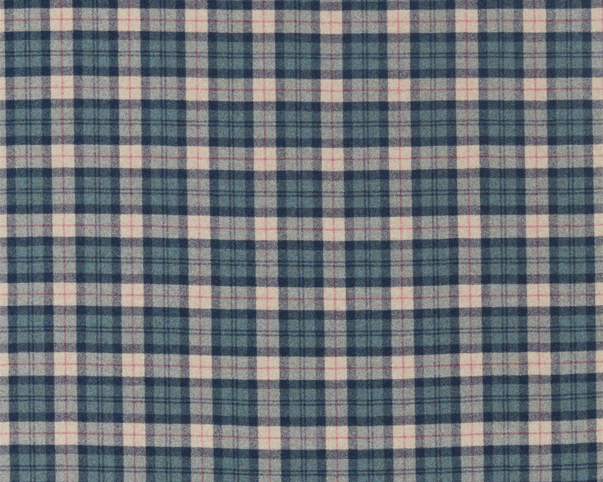 Sanderson Fenton Check Teal