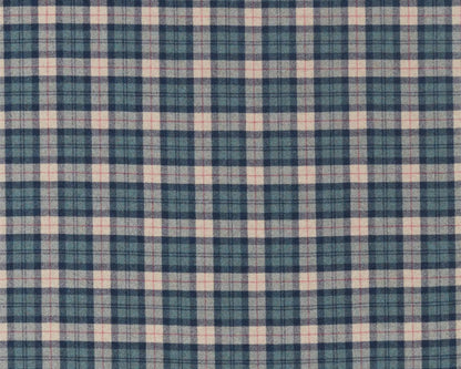 Sanderson Fenton Check Teal