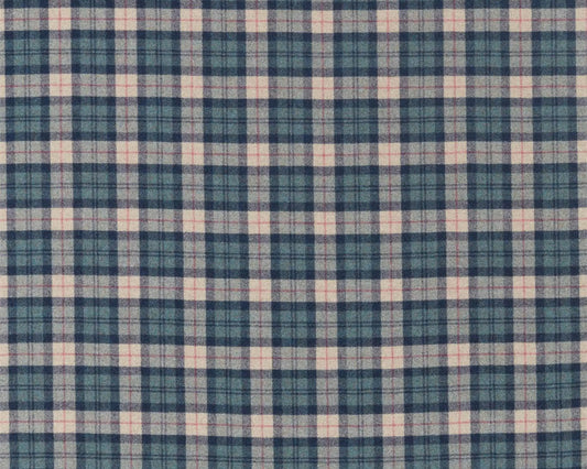Sanderson Fenton Check Teal
