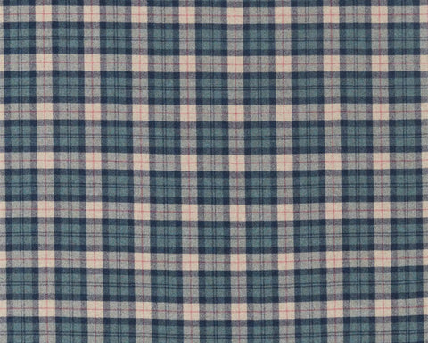 Sanderson Fenton Check Teal