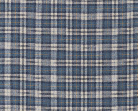 Sanderson Fenton Check Indigo/Stone