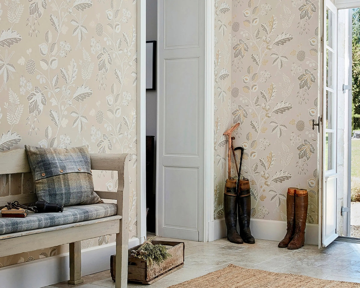 Sanderson Samphrey Check Silver/Grey