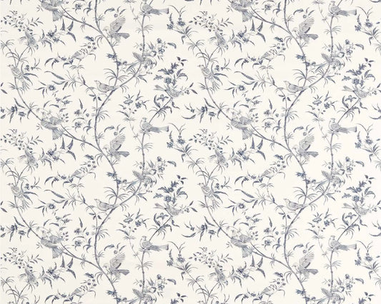 Sanderson Paradise Woods Toile Woad