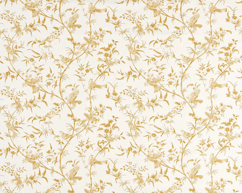 Sanderson Paradise Woods Toile Mustard
