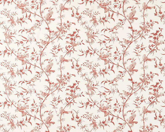 Sanderson Paradise Woods Toile Madder