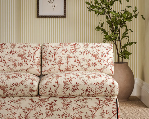 Sanderson Paradise Woods Toile Madder