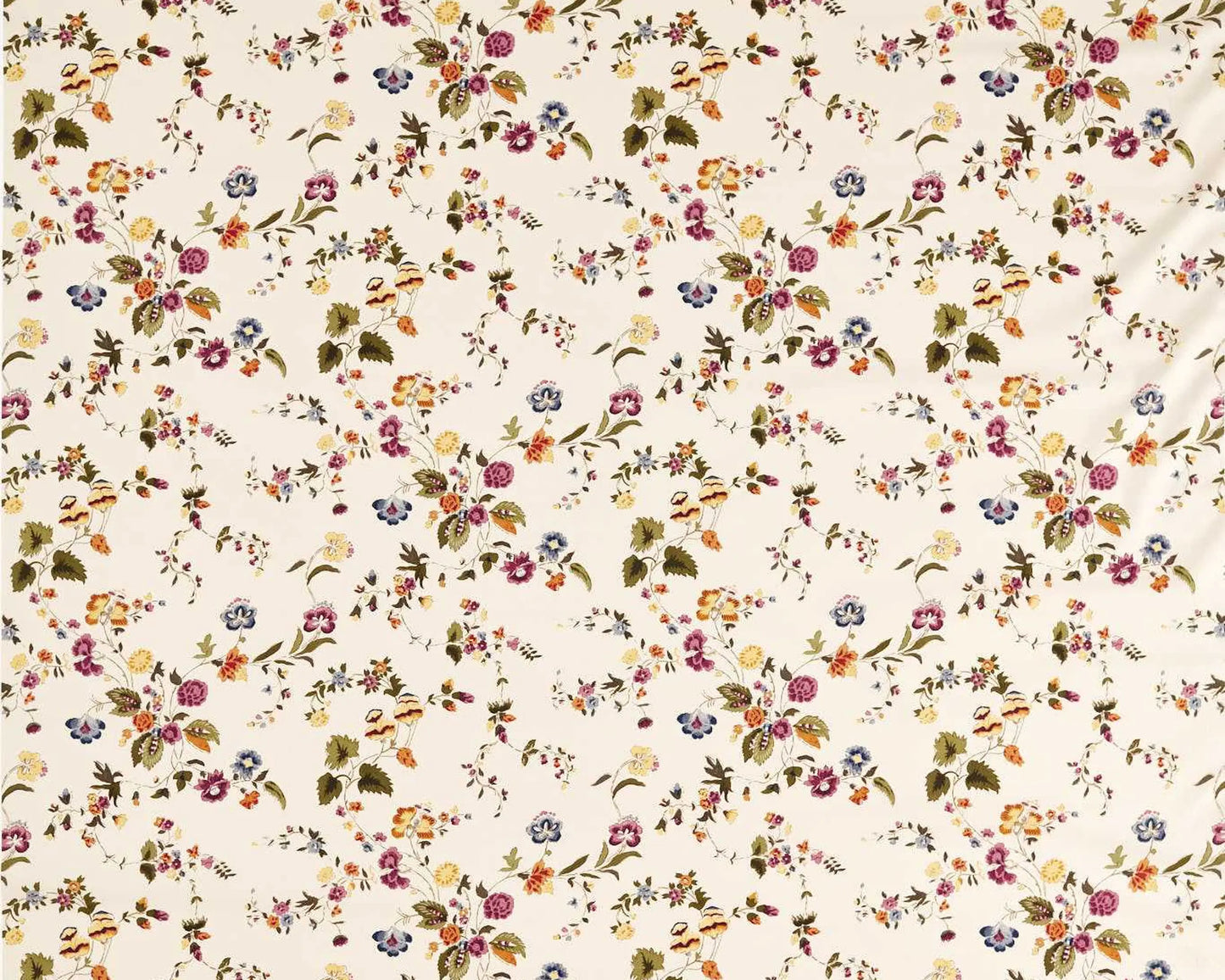 Sanderson Nectar Fields Damson/Medlar