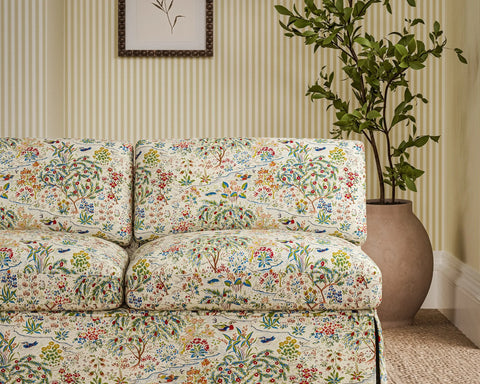 Sanderson Moat Birds Damson/Cobalt