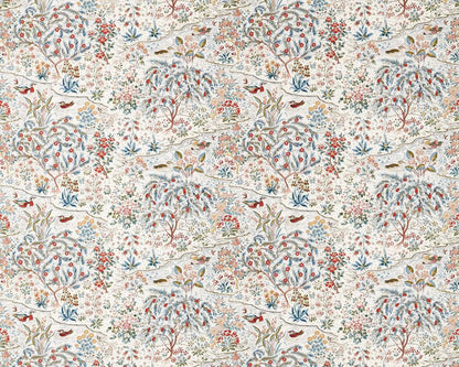 Sanderson Moat Birds Blue Clay/Mallow