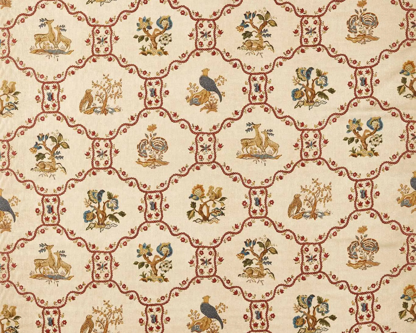 Sanderson Partridge & Pear Fig/Wheat