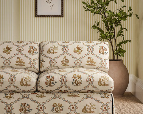 Sanderson Partridge & Pear Porcelain/Blossom