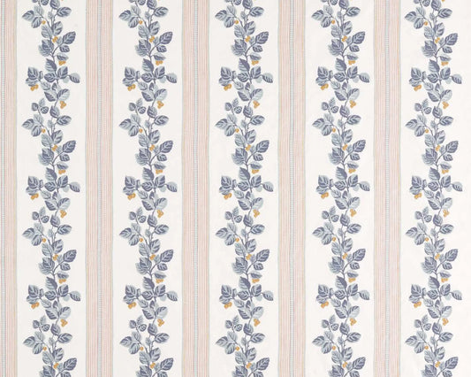 Sanderson Cobnut Stripe Porcelain/Blossom